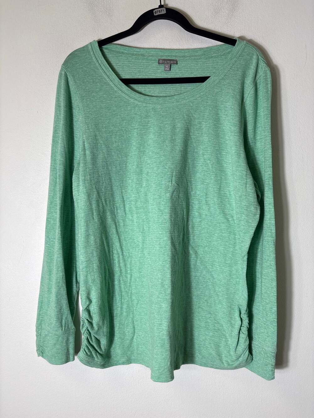 Talbots Green Long Sleeve Tee Shirt Sz XL